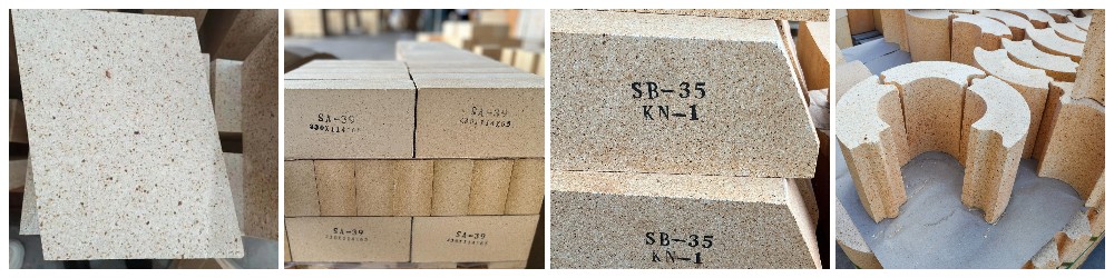 andalusite refractory bricks in different shapes