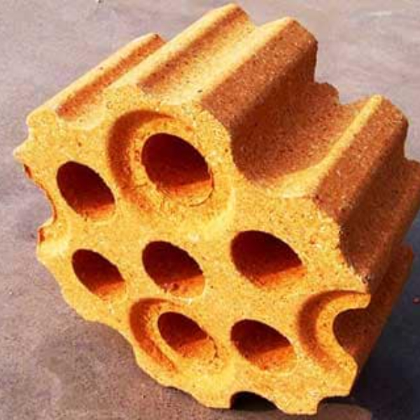 clay checker brick