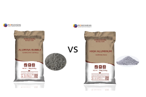 The difference between castables and ramming materials