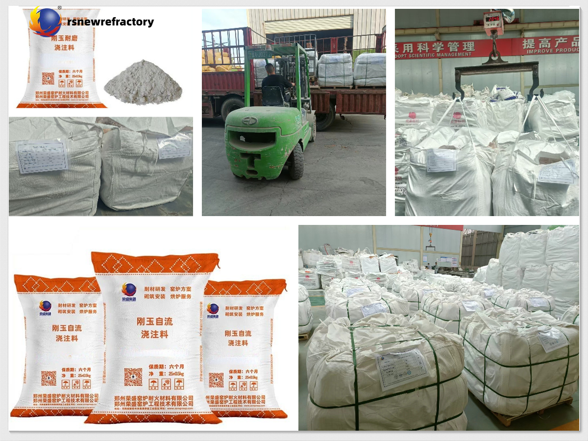 Corundum Refractory Castables for High Temperature Kilns