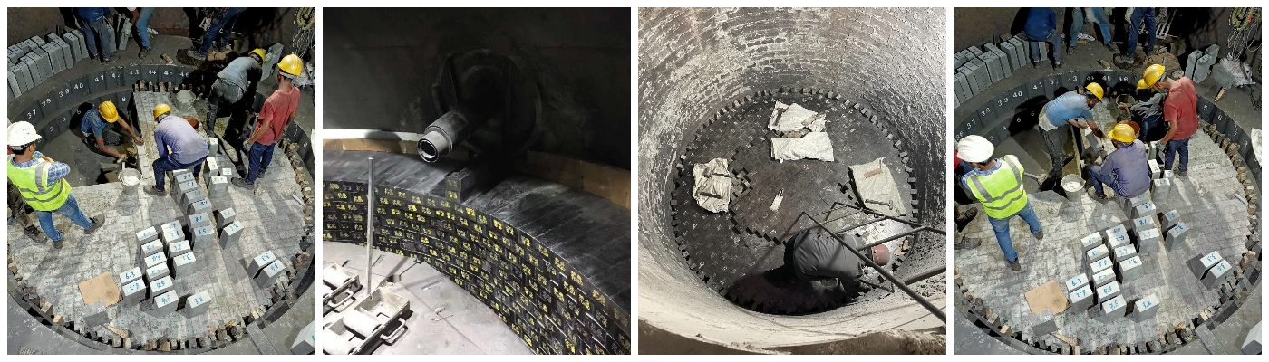 steel industry refractory construction